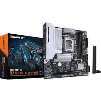 GIGABYTE B860M GAMING X WIFI6E Mainboard – Intel Core Ultra CPUs, 8+1+2+2 Phasen VRM, bis zu 9200MHz DDR5, 1xPCIe 5.0 + 1xPCIe 4.0 M.2, 2,5 GbE LAN, WIFI 6E, USB 4 GIGABYTE B860M GAMING X WIFI6E Mainboard – Intel Core Ultra CPUs, 8+1+2+2 Phasen VRM, bis zu 9200MHz DDR5, 1xPCIe 5.0 + 1xPCIe 4.0 M.2, 2,5 GbE LAN, WIFI 6E, USB 4