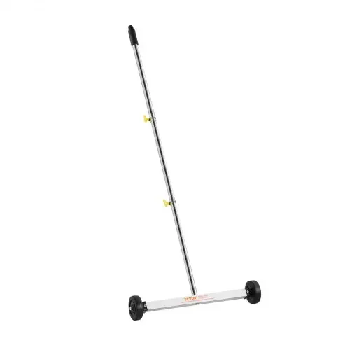 VEVOR Magnetkehrer Magnetkehrmaschine mit Rädern 43 cm, 4,5 kg Tragkraft, Magnetbesen mit verstellbarem Griff, zum Aufheben von Nägeln und Schrauben, Reinigung für Garagen, Dachprojekte – Bild 9