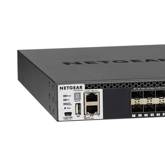 NETGEAR M4300-8X8F Managed L3 10G Ethernet (100/1000/10000) 1U Schwarz NETGEAR M4300-8X8F Managed L3 10G Ethernet (100/1000/10000) 1U Schwarz