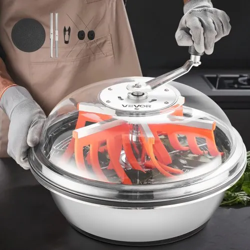 VEVOR Erntemaschine Bowl, 42cm manuell, Bud Trimmer mit Edelstahlklingen, Nass- & Trocken-Hydrokultur-Schneidemaschine, gedrehter Schleuderschnitt für Pflanzen, Blätter, Knospen, Blumen VEVOR Erntemaschine Bowl, 42cm manuell, Bud Trimmer mit Edelstahlklingen, Nass- & Trocken-Hydrokultur-Schneidemaschine, gedrehter Schleuderschnitt für Pflanzen, Blätter, Knospen, Blumen