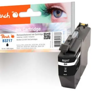 Peach Tintenpatrone schwarz kompatibel zu Brother LC-3217BK Peach Tintenpatrone schwarz kompatibel zu Brother LC-3217BK