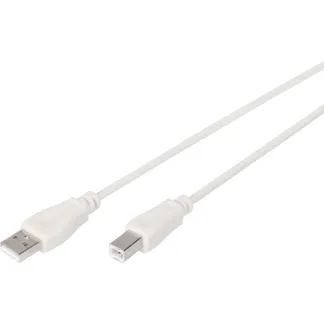 USB 2.0 Anschlusskabel USB-A (Stecker) > USB-B (Stecker) USB 2.0 Anschlusskabel USB-A (Stecker) > USB-B (Stecker)