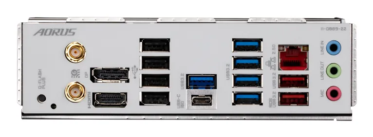 GIGABYTE B650 AORUS ELITE AX ICE Mainboard – Unterstützt AMD Ryzen 9000 CPUs, 12+2+2 Phasen digitales VRM, bis zu 8000 MHz DDR5 (OC), 1xPCIe 5.0 + 2xPCIe 4.0 M.2, Wi-Fi 6E, 2.5GbE LAN, USB 3.2 Gen 2x2 – Bild 4