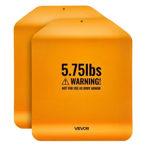 VEVOR Gewichtsplatten für Gewichtswesten 5,2 kg Set (2 x 2,6 kg), Gebogene Gewichtswestenplatten für WODs & Funktionelles Training, Ergonomisches Zusatzgewicht für Krafttraining, Laufen und Fitness – Bild 8