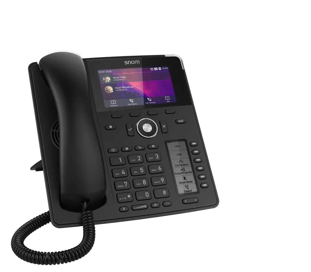 SNOM D785 VOIP Telefon Prof. (SIP), Gigabit, schwarz SNOM D785 VOIP Telefon Prof. (SIP), Gigabit, schwarz