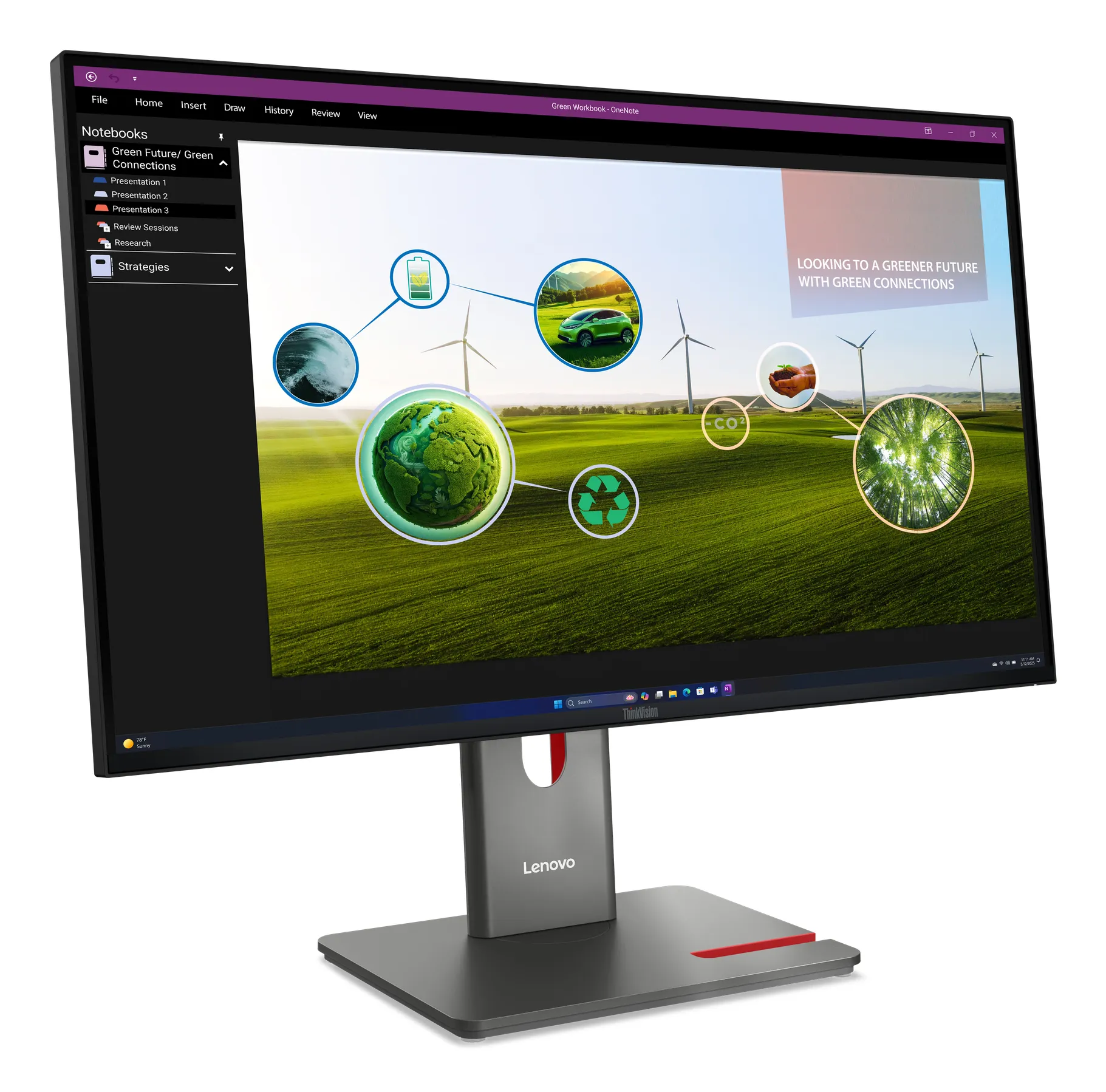 Lenovo ThinkVision P27Q-40 Monitor – Bild 3