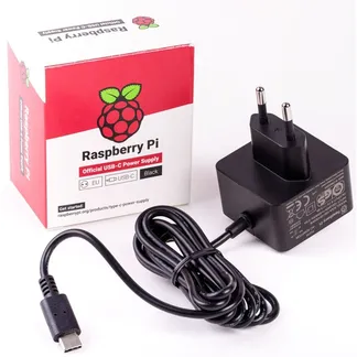Offizielle Black Raspberry Pi 5.1V/3A PSU, Netzteil Offizielle Black Raspberry Pi 5.1V/3A PSU, Netzteil