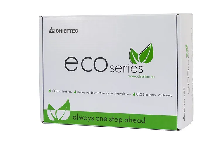 Chieftec GPE-600S Netzteil 600 W 24-pin ATX PS/2 Schwarz – Bild 2
