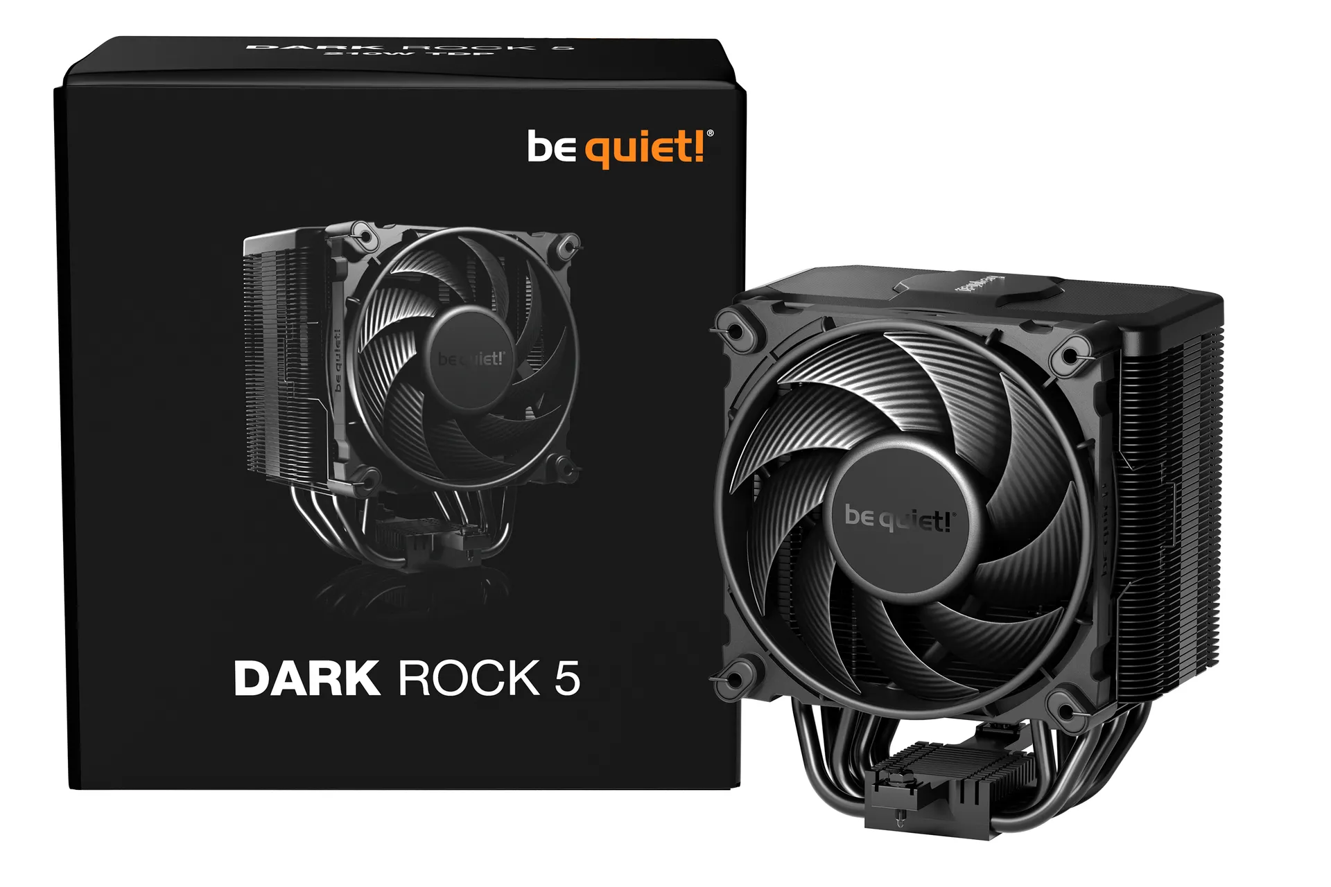 be quiet! DARK ROCK 5 Prozessor Luftkühlung 12 cm Schwarz 1 Stück(e) – Bild 6