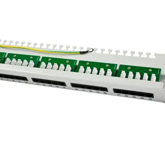 Patch Panel 25xTP, CAT3, ISDN, 19″, Lichtgrau Synergy 21, Patch Panel 25xTP, CAT3, ISDN, 19″, Lichtgrau Synergy 21,