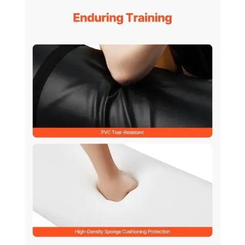 VEVOR Fußball Tackling Dummy hochdichter Schwamm-Blockierpad-Ausrüstung () zum Üben, robuste Tackle-Dummies mit Griffen, ideal für Kontaktübungen, Kampfsport, Sporttraining, 1 Stück – Bild 2