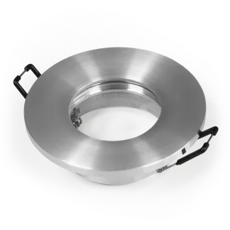 Einbaurahmen McShine “W-30“ rund, IP44, Edelstahl gebürstet Einbaurahmen McShine “W-30“ rund, IP44, Edelstahl gebürstet