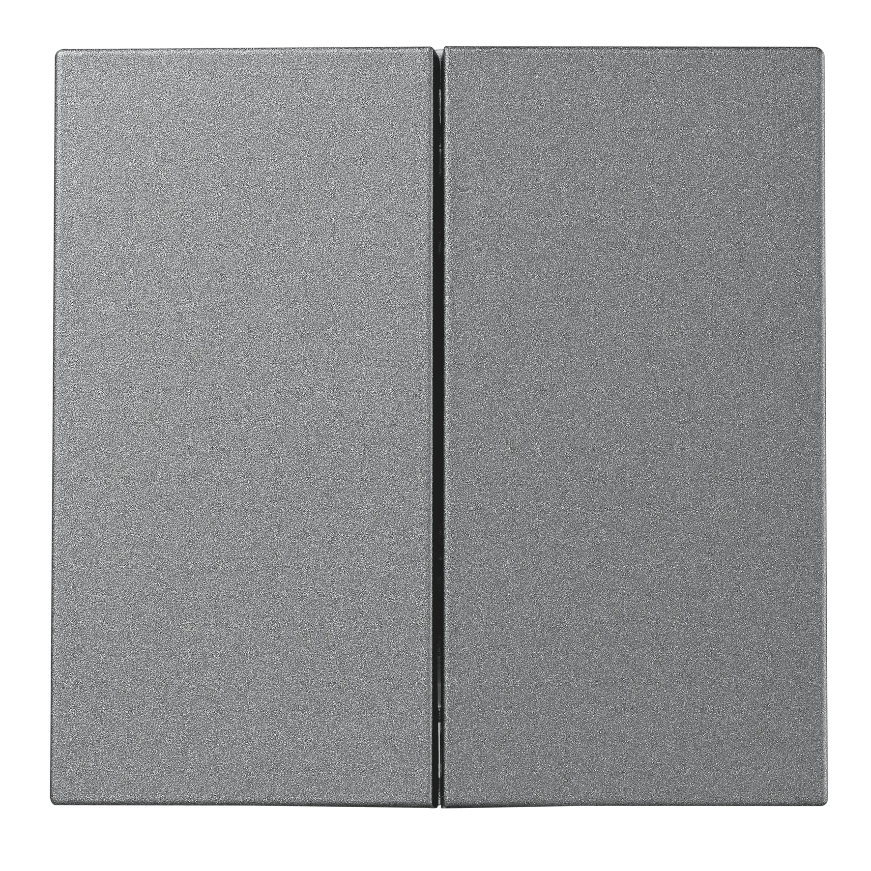 Serien-Schalter McPower “Shallow“ 2-fach, 250V~/10A, Steckanschluss, anthrazit Serien-Schalter McPower “Shallow“ 2-fach, 250V~/10A, Steckanschluss, anthrazit