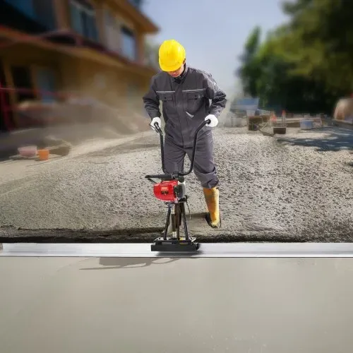 VEVOR Gas Beton-Estrichmaschine mit 2445mm Aluminiumplatten-Geradekantenstangensatz, 4-Takt-Vibrationsmotor für Zement-Finishing mit höhenverstellbaren Griffen, hocheffiziente Betonwerkzeuge 6500U/min – Bild 7