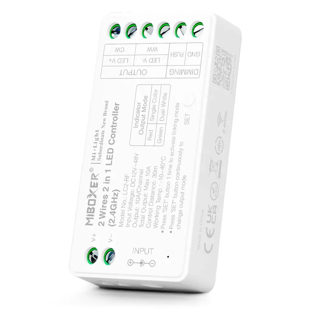 Synergy 21 LED Controller CCT (2 wires) 2,4G *Milight/Miboxer* Synergy 21 LED Controller CCT (2 wires) 2,4G *Milight/Miboxer*