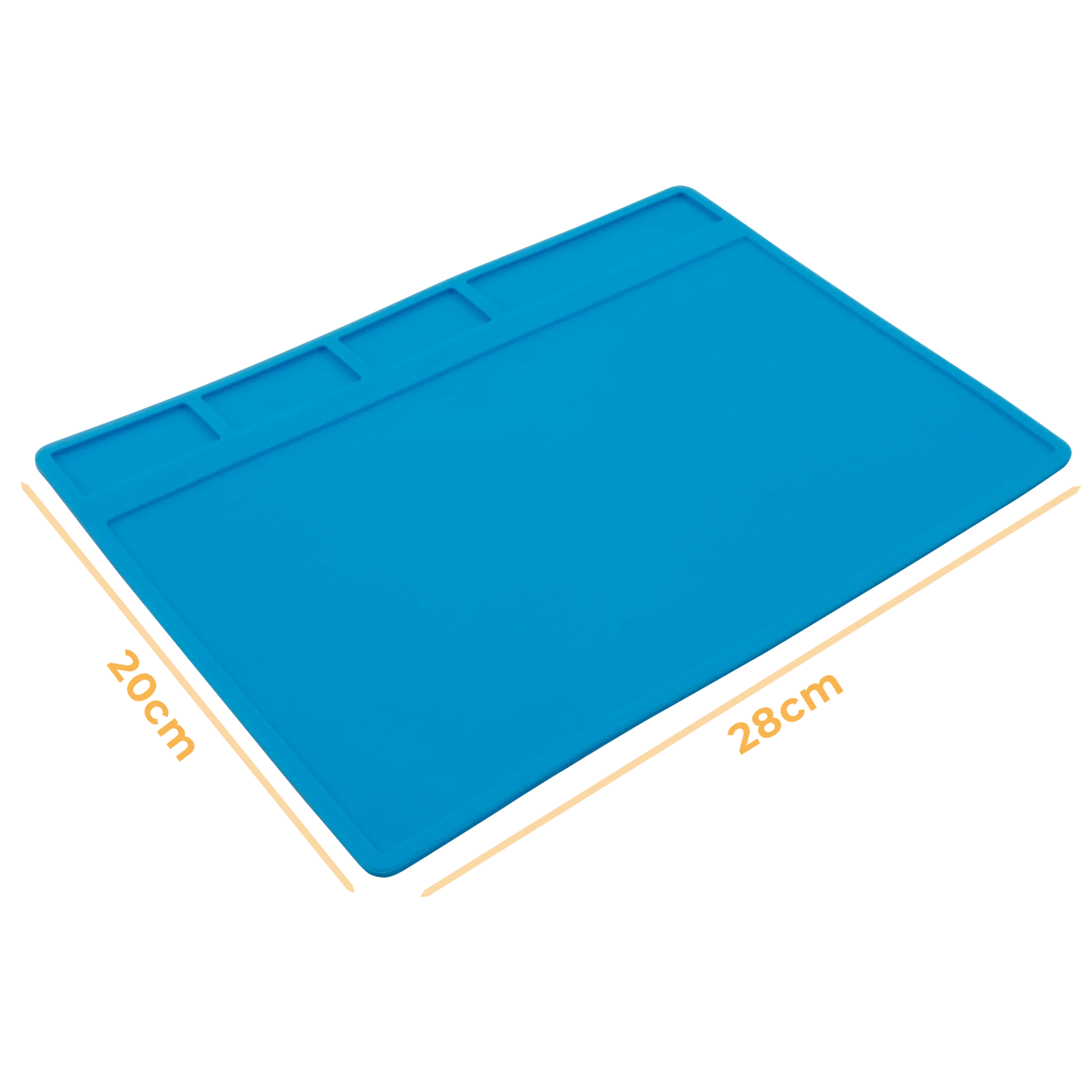 Silikon-Lötmatte McPower ''LM-11'' 28x20cm, Hitzebeständig, Antistatisch – Bild 4