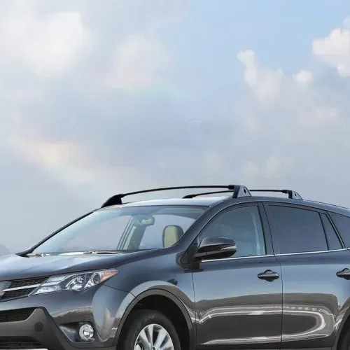 VEVOR Dachträger-Querstangen, Kompatibel mit Toyota RAV4 2020–2023, 72,57 kg Tragfähigkeit, rostfreie Aluminium-Querstangen mit Schlössern, Dachgepäckträger (nicht geeignet für Adventure/TRD Off-Road) – Bild 7