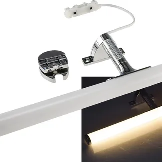 LED Spiegelleuchte IP44 „Banheiro 6A“ 230V, 6W, 780lm, 40cm, 2900K warmweiß LED Spiegelleuchte IP44 „Banheiro 6A“ 230V, 6W, 780lm, 40cm, 2900K warmweiß