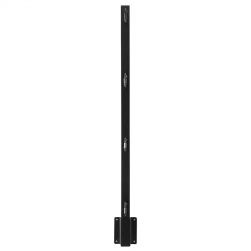 VEVOR Übersteigschutz Zaunerhöhung, 12er-Pack. Stacheldrahtarm 815x75x45 mm, Stacheldrahtabweiser, Stacheldrahthalter aus Stahl, flach oder oberflächenmontierte Stacheldraht-Verlängerungsarme – Bild 8