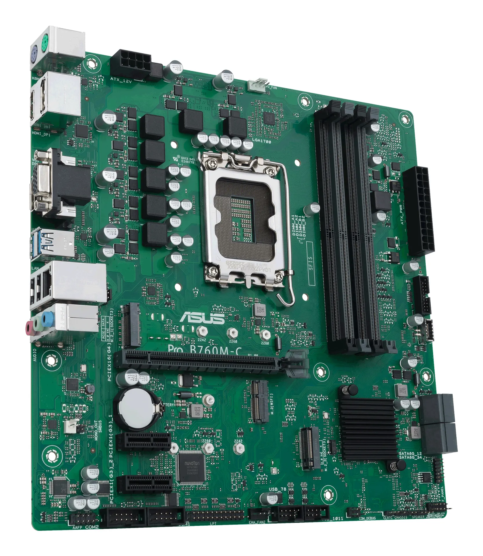 ASUS PRO B760M-C-CSM Intel B760 LGA 1700 micro ATX – Bild 4