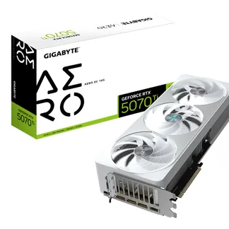 GIGABYTE GeForce RTX 5070 Ti AERO OC 16G Grafikkarte – 16GB GDDR7, 256 Bit, PCI-E 5.0, 2588 MHz Core Clock, 3 x DP 2.1a, 1 x HDMI 2.1b, NVIDIA DLSS 4, GV-N507TAERO OC-16GD GIGABYTE GeForce RTX 5070 Ti AERO OC 16G Grafikkarte – 16GB GDDR7, 256 Bit, PCI-E 5.0, 2588 MHz Core Clock, 3 x DP 2.1a, 1 x HDMI 2.1b, NVIDIA DLSS 4, GV-N507TAERO OC-16GD