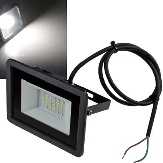 LED-Fluter SlimLine 30W, 12-24V= IP65, 2721 Lumen, 4000K, neutralweiß LED-Fluter SlimLine 30W, 12-24V= IP65, 2721 Lumen, 4000K, neutralweiß