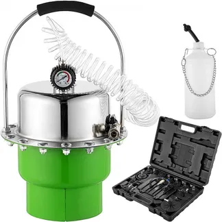 VEVOR 5L Bremsenentlüftungsgerät 0-10 Bar, Pneumatischer Druckluft Bremsenentlüfter 1,3 G, Bremsenentlüfter Druckluft Bremsenentlüftungsgerät Bremsentlüftungssatz VEVOR 5L Bremsenentlüftungsgerät 0-10 Bar, Pneumatischer Druckluft Bremsenentlüfter 1,3 G, Bremsenentlüfter Druckluft Bremsenentlüftungsgerät Bremsentlüftungssatz