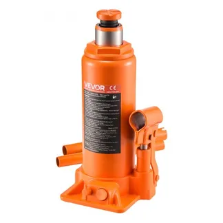 VEVOR hydraulischer Flaschenheber mit 10 t Kapazität, 235–470 mm Hubbereich, Flaschenwagenheber mit Schweißsystem für Auto Pickup SUV Autoreparatur, Stempelwagenheber Orange Wagenheber Hochleistung VEVOR hydraulischer Flaschenheber mit 10 t Kapazität, 235–470 mm Hubbereich, Flaschenwagenheber mit Schweißsystem für Auto Pickup SUV Autoreparatur, Stempelwagenheber Orange Wagenheber Hochleistung