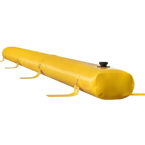 VEVOR Hochwasserbarriere 290 L Hochwasserschutz, 300 kg Silosandsäcke, 7,32 m x 25,4 cm x 15,3 cm Schutz vor Überschwemmung & Abdichtung, PVC Material Wassersperre, Krisenvorsorge & Wiederverwendbar – Bild 9