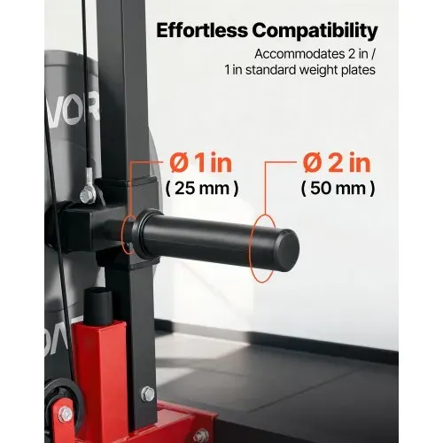 VEVOR Latzugstation, 3-in-1 Latzugturm, Kraftstation mit Latzugstange & Seilzug, bis 181 kg Belastbar, Krafttraining für Rücken Arme Schultern Bauch, Latzugmaschine für Fitnesscenter Zuhause, Schwarz – Bild 4