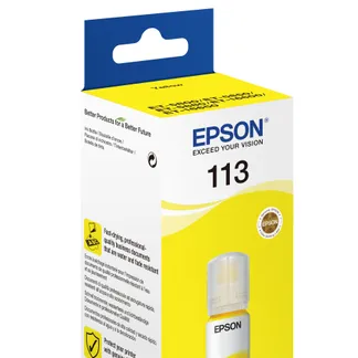 Epson 113 EcoTank Pigment Yellow ink bottle Epson 113 EcoTank Pigment Yellow ink bottle