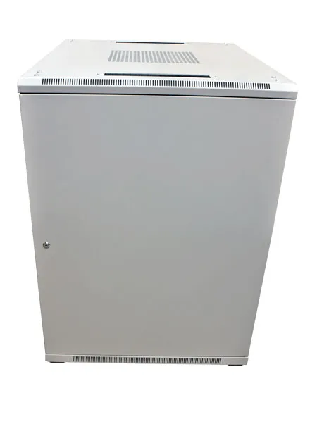 ALLNET 19"Schrank, 22HE, B800/T 800mm, Glastür, Lichtgrau, SNB-Serie, – Bild 2