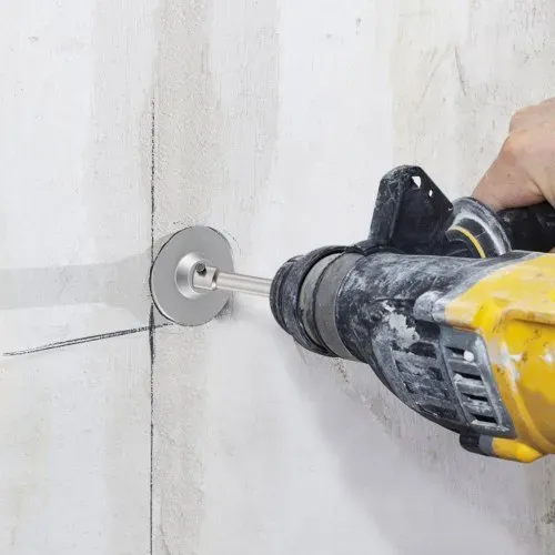 VEVOR Beton Bohrkronen Set Lochsäge 11 Stück mit SDS Max/SDS Plus & 2 Zentrierbohrer, Steckdosenbohrer Dosensenker Kronenbohrer für Mauerwerk 30-100 mm Ziegel Beton Zement Stein Wandmaterial – Bild 7