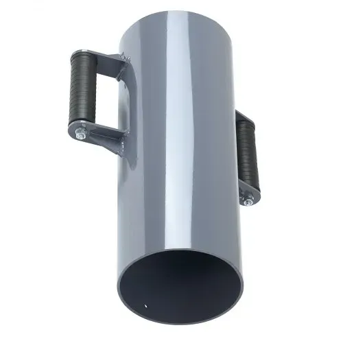 VEVOR Pfahlramme, Handramme mit 2 Handgriffen, Pfostenramme für Holzzäune, Zaunpfahlramme für T-Pfosten mit Innendurchmesser bis zu 15,5 cm, Ideal für Bauernhof, Garten, Hof, 430x308x165,5 mm – Bild 9