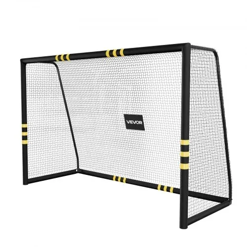 VEVOR Fußballtor 3 x 2 m, Tragbares Soccertor mit Dickwandigen Eisenrohren für Gärten Parks Schulen und Sportplätze, mit PE-Netz für über 110 km/h, Bodenankern und Stoßdämpfender Schaumstoffpolsterung – Bild 10
