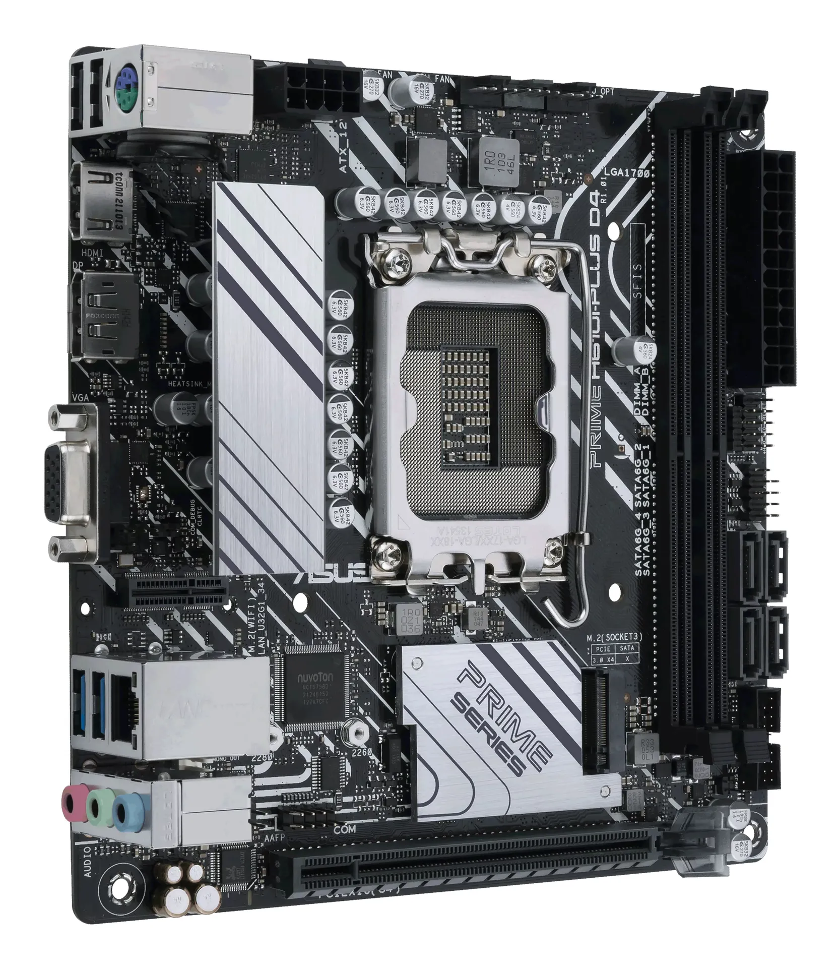 ASUS PRIME H610I-PLUS D4-CSM Intel H610 LGA 1700 mini ITX – Bild 3