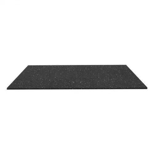 VEVOR 6 x Puzzlematte Bodenschutzmatte 610 x 610 x 14 mm, Hochdichte EVA-Schaumstoffmatte, Ineinandergreifende Fitnessmatte Gymnastikmatte Sportmatte, Trainingsmatte (Schwarz) mit Grauen Punkten – Bild 8