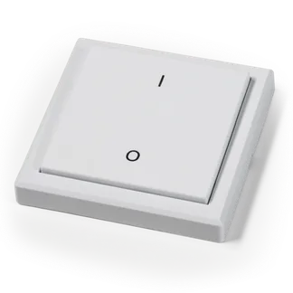 Funk-Wandtaster McPower “Comfort“ max. 70m, Aufputz, 1-Kanal Funk-Wandtaster McPower “Comfort“ max. 70m, Aufputz, 1-Kanal