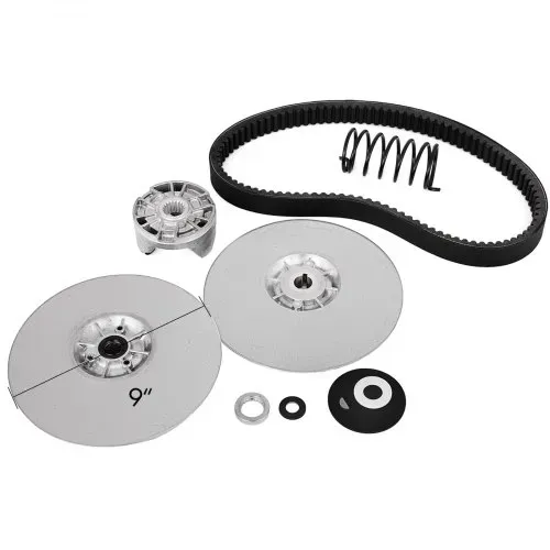 VEVOR Hinterradantriebskupplungssatz für Yamaha Gas Golf Cart G2-G22 ab 1985, Sekundärkupplungsantriebssatz mit Riemen JN6-G6201-03 JN6-G6201-04, Silber – Bild 7