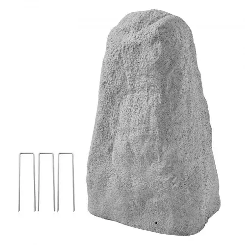 VEVOR Abdeckfelsen, Kunstabdeckung für Außenbereich, realistische Steinoptik, Gartenfelsen, Kunstfelsen aus Polyresin für Landschaftsgestaltung, Gartendekor, Trafohaus Grau, 385x345x590 mm – Bild 8