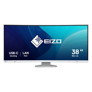 EIZO FlexScan EV3895-WT Computerbildschirm 95,2 cm (37.5″) 3840 x 1600 Pixel UltraWide Quad HD+ LCD Weiß EIZO FlexScan EV3895-WT Computerbildschirm 95,2 cm (37.5″) 3840 x 1600 Pixel UltraWide Quad HD+ LCD Weiß