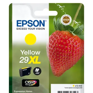Epson Strawberry Singlepack Yellow 29XL Claria Home Ink Epson Strawberry Singlepack Yellow 29XL Claria Home Ink
