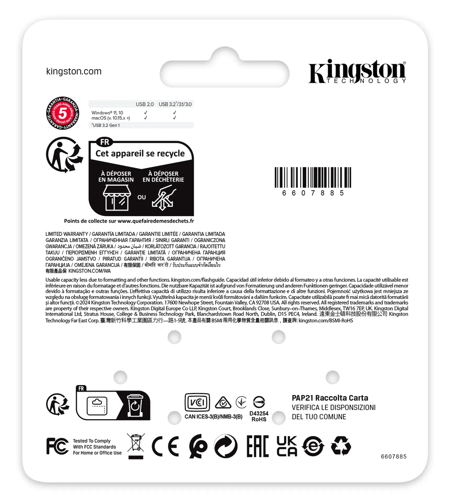 Kingston Technology DataTraveler 128GB SE9 G3 - Dunkles Nickel – Bild 5
