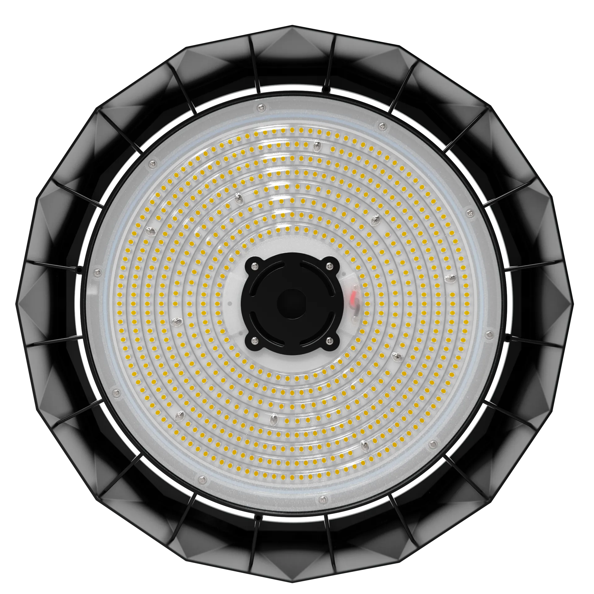LED-Hallenstrahler EINLICHT “UFO-Diamond“ 200W, 26.000lm, 4000K, IP65, IK08, 90° LED-Hallenstrahler EINLICHT “UFO-Diamond“ 200W, 26.000lm, 4000K, IP65, IK08, 90°