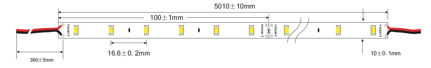 Synergy 21 LED Flex Strip 5730 - 60 KW DC24V 96W IP20 – Bild 5