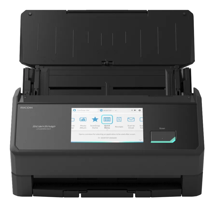 Ricoh ScanSnap IX2500 ADF-Scanner 600 x 600 DPI A4 Schwarz – Bild 3