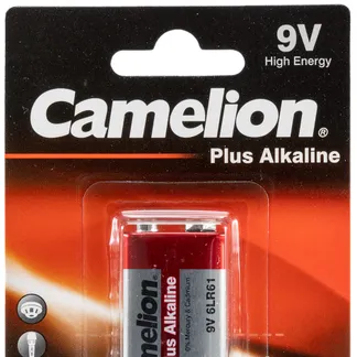 9V-Block-Batterie CAMELION AlkalinePlus Typ 6F22, 9V 9V-Block-Batterie CAMELION AlkalinePlus Typ 6F22, 9V