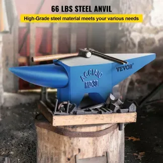 VEVOR Amboss 30kg Schmiede-Amboss für Schmiede Doppeltes Horn aus Stahl Schmiedwerkzeug robust VEVOR Amboss 30kg Schmiede-Amboss für Schmiede Doppeltes Horn aus Stahl Schmiedwerkzeug robust