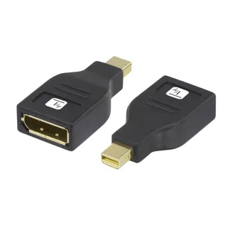 Techly IADAP DP-MDP2 Kabeladapter DisplayPort Mini DisplayPort Schwarz Techly IADAP DP-MDP2 Kabeladapter DisplayPort Mini DisplayPort Schwarz