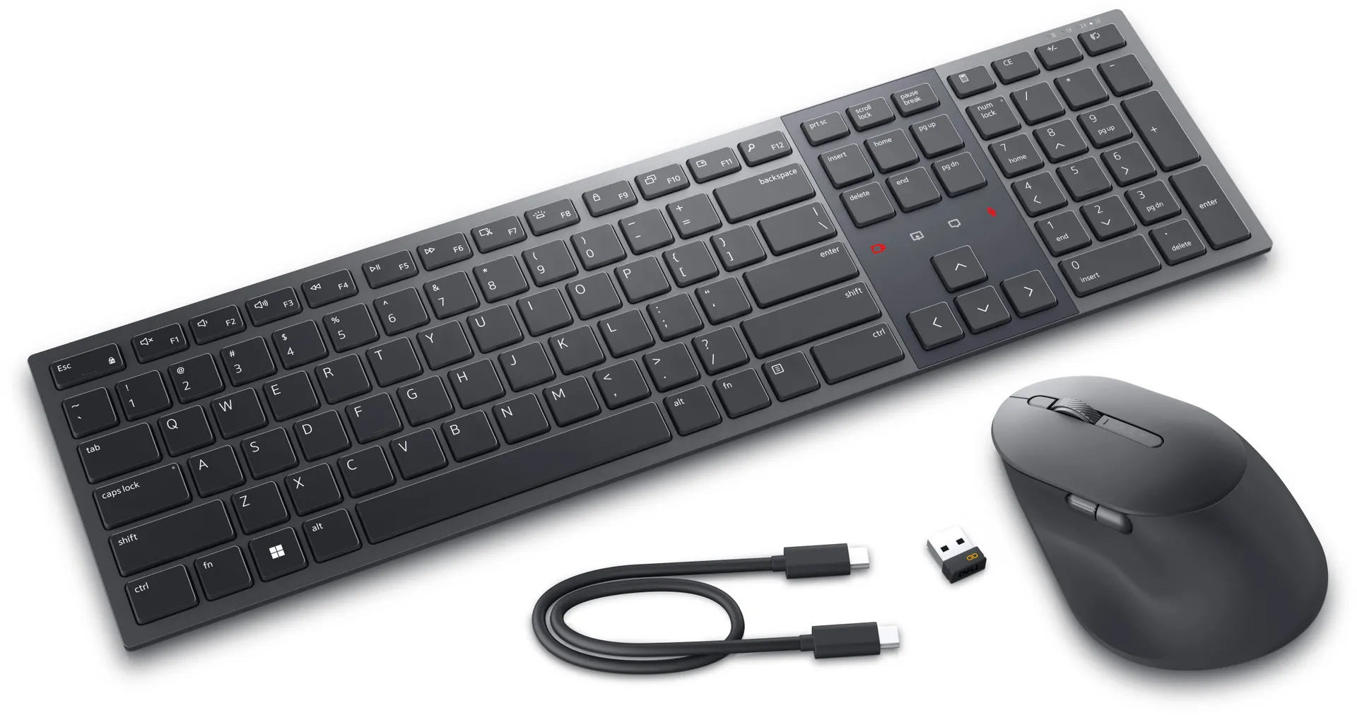 DELL Pro Premium Collaboration-Tastatur und -Maus – KM900 - deutsch (QWERTZ) – Bild 2